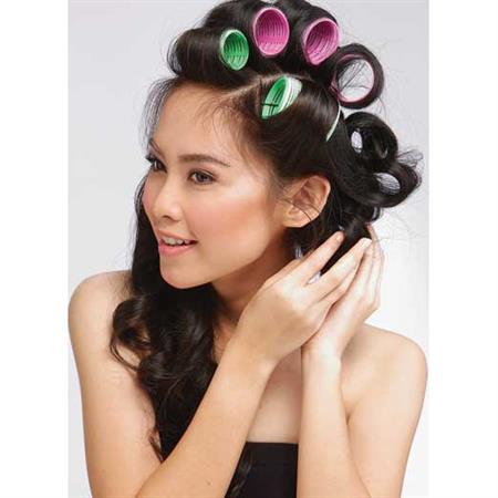 SOHO 40 mm Velcro Curlers / Hair rollers - 6 pcs - Hair Styling tool | Fashiongirl
