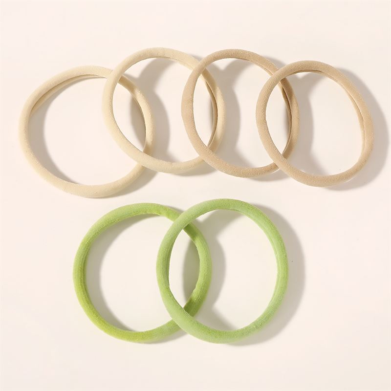 SOHO Alena Hair elastics - Beige - Hair Accessories | Fashiongirl