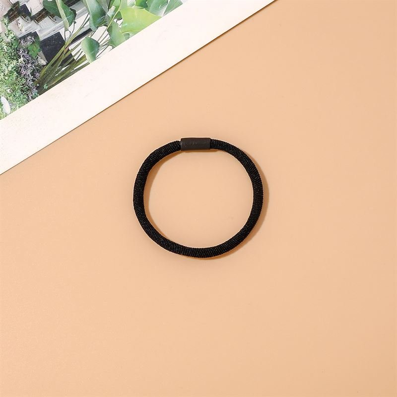 SOHO Amelie Hair elastics - Black - Hair Accessories | Fashiongirl