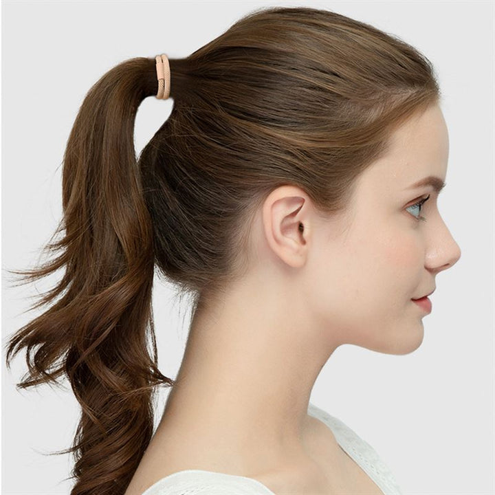 SOHO Amelie Hair elastics - Brown - Hair Accessories | Fashiongirl