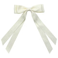 SOHO Anua Bow Hair Clip – Vit – Hårtillbehör | Fashiongirl