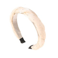 SOHO Aurora-hårband – krämfärgat – håraccessoarer | Fashiongirl