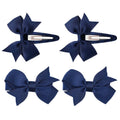 SOHO Ayla Bow Hårspännen – Denim – Håraccessoarer | Fashiongirl