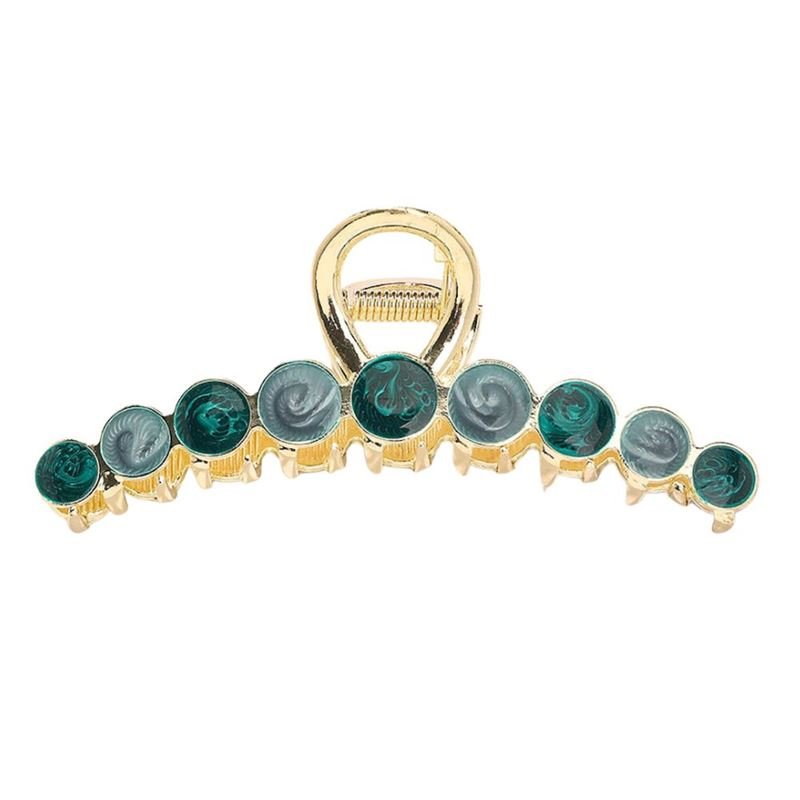 SOHO Becca Hair Claw - Forest - Hair Accessories