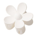 SOHO Bloom Hair Claw – Vit – Håraccessoarer