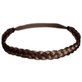 Soho flätat hårband – brunt – | Fashiongirl