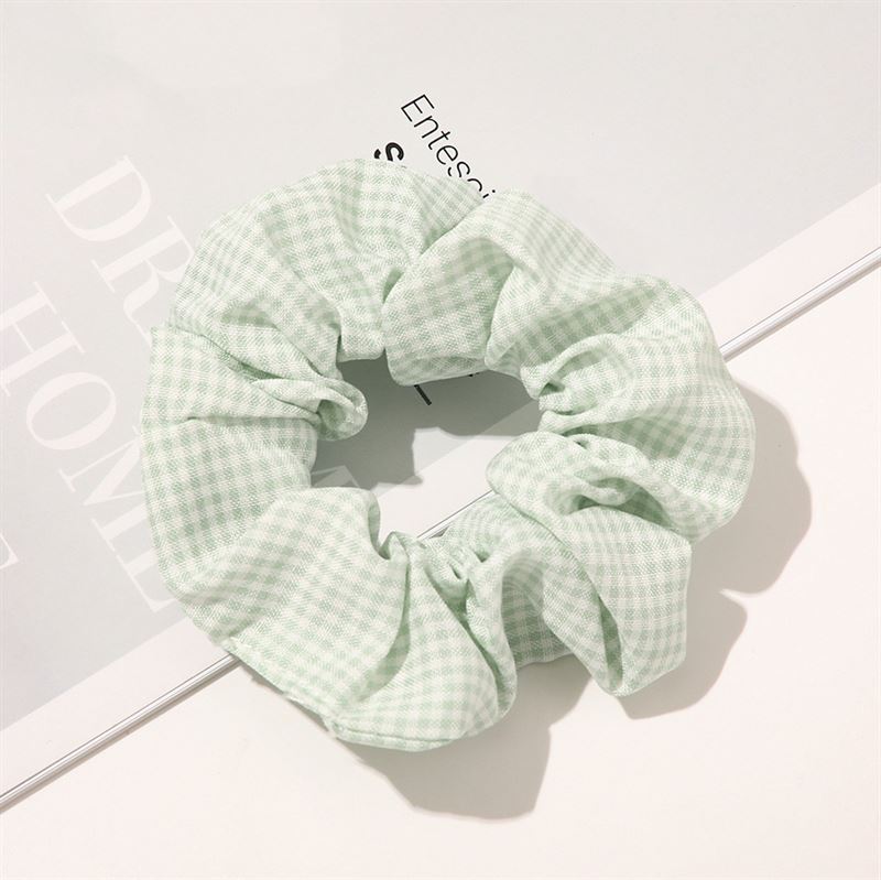 SOHO Camilla Scrunchie - Green - Hair Accessories