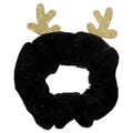 SOHO Christmas Deer – Julscrunchie – Svart – Håraccessoarer