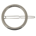 SOHO cirkelhårklämma – silver – | Fashiongirl