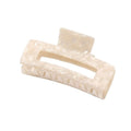 SOHO Clara Hair Claw – Crystal White – Håraccessoarer
