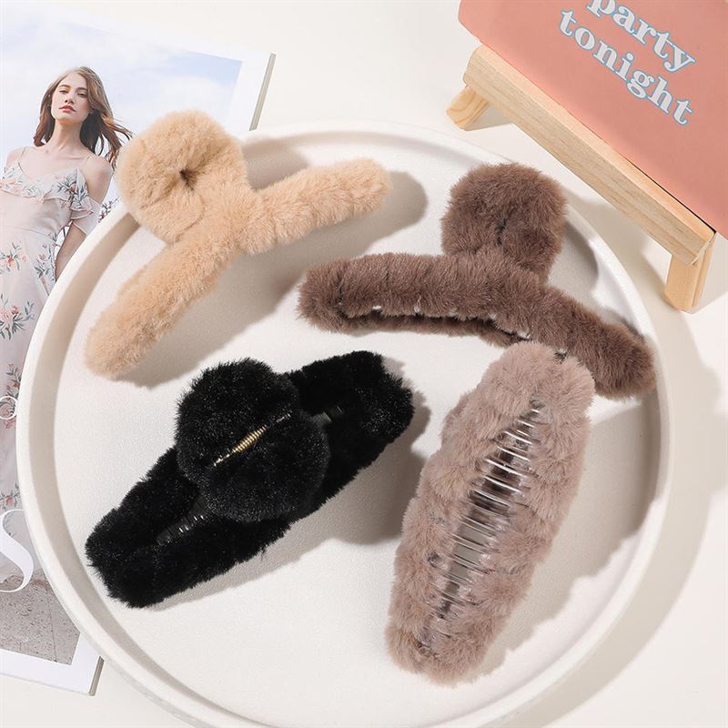 SOHO Coco Hair Claw - Latte - Hair Accessories