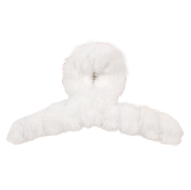 SOHO Coco Hair Claw - White - Hair Accessories