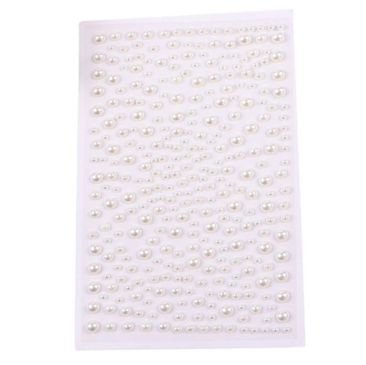 SOHO Dazzling Self Adhesive Beads - White - | Fashiongirl