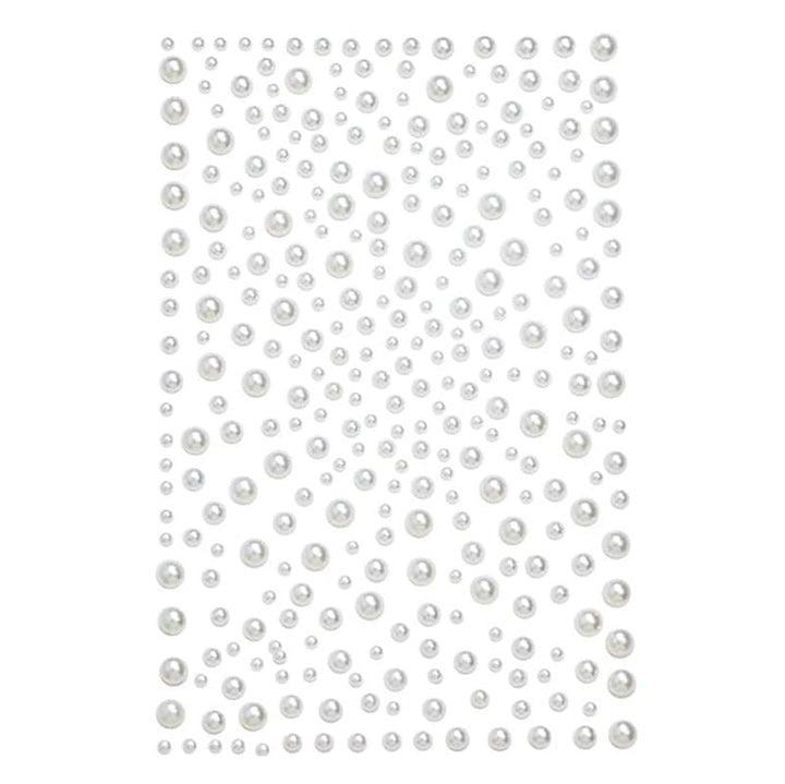 SOHO Dazzling Self Adhesive Beads - White - | Fashiongirl
