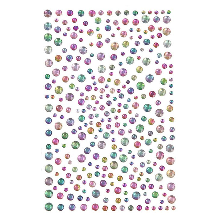 SOHO Dazzling Self Adhesive Rhinestones - Multi Colours - | Fashiongirl
