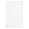 SOHO Dazzling självhäftande strassstenar – silver – | Fashiongirl