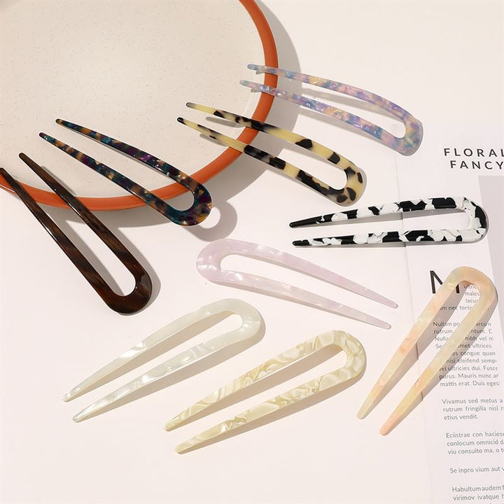 SOHO Dean Hairpin - Light Tortoise - Hair Accessories | Fashiongirl