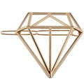 SOHO Diamond Hair Clip - Guld - | Fashiongirl
