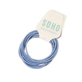 SOHO Ellie hårsnodd – blå – håraccessoarer | Fashiongirl