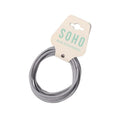 SOHO Ellie hårsnodd – Ljusgrå – Håraccessoarer | Fashiongirl