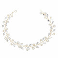 SOHO Emana-hårband med kristallblad – Guld – Håraccessoarer | Fashiongirl