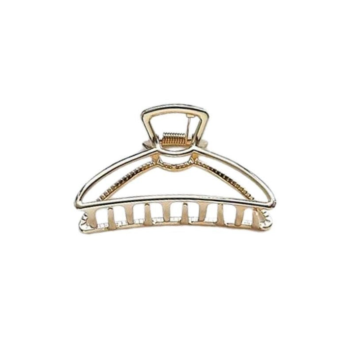 SOHO Feeny Extra Small Metal Hair Claw - Gold - Hair Accessories