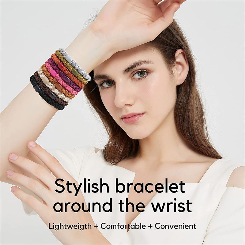 SOHO Hair elastics - Cotton, 3 pcs - Hair Accessories | Fashiongirl