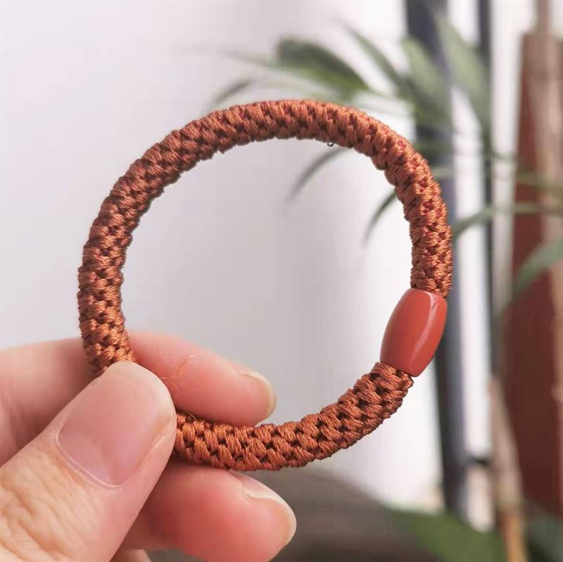 SOHO Hair elastics - Reddish brown, 3 pcs - Hair Accessories | Fashiongirl