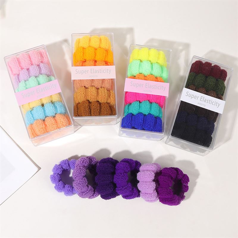 SOHO Hebe Hair elastics - Dark - Hair Accessories | Fashiongirl