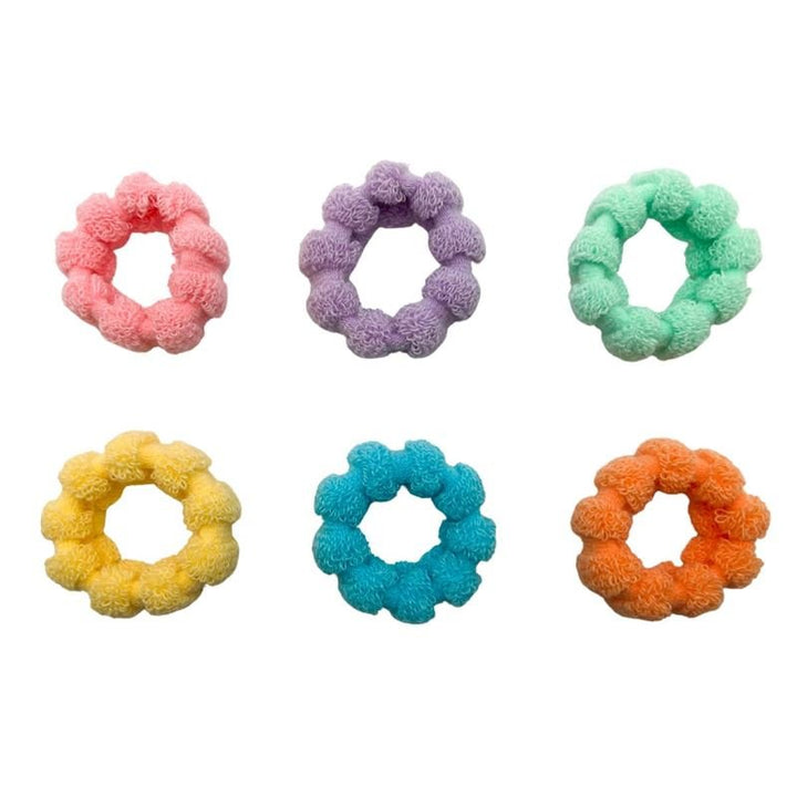 SOHO Hebe Hair elastics - Pastel - Hair Accessories | Fashiongirl