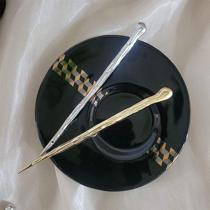 SOHO Hina Metal Hair Stick - Silver - | Fashiongirl