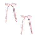 SOHO Isa Bow Hårklämmor – Rosa – Håraccessoarer | Fashiongirl