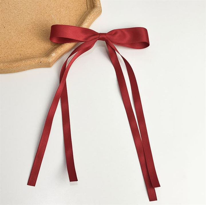 SOHO Isa Bow Hair clips - Red - Hair Accessories | Fashiongirl