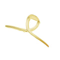 SOHO Iva Metal Hair Claw – Guld – Håraccessoarer