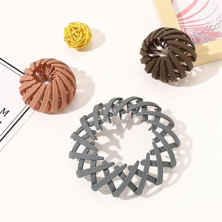 SOHO Jana Ponytail Spiral - Black - | Fashiongirl