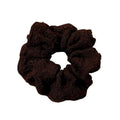 SOHO Jocie Scrunchie – Mörkbrun – Håraccessoarer