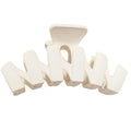 SOHO Just Hair Claw – Vit – Håraccessoarer