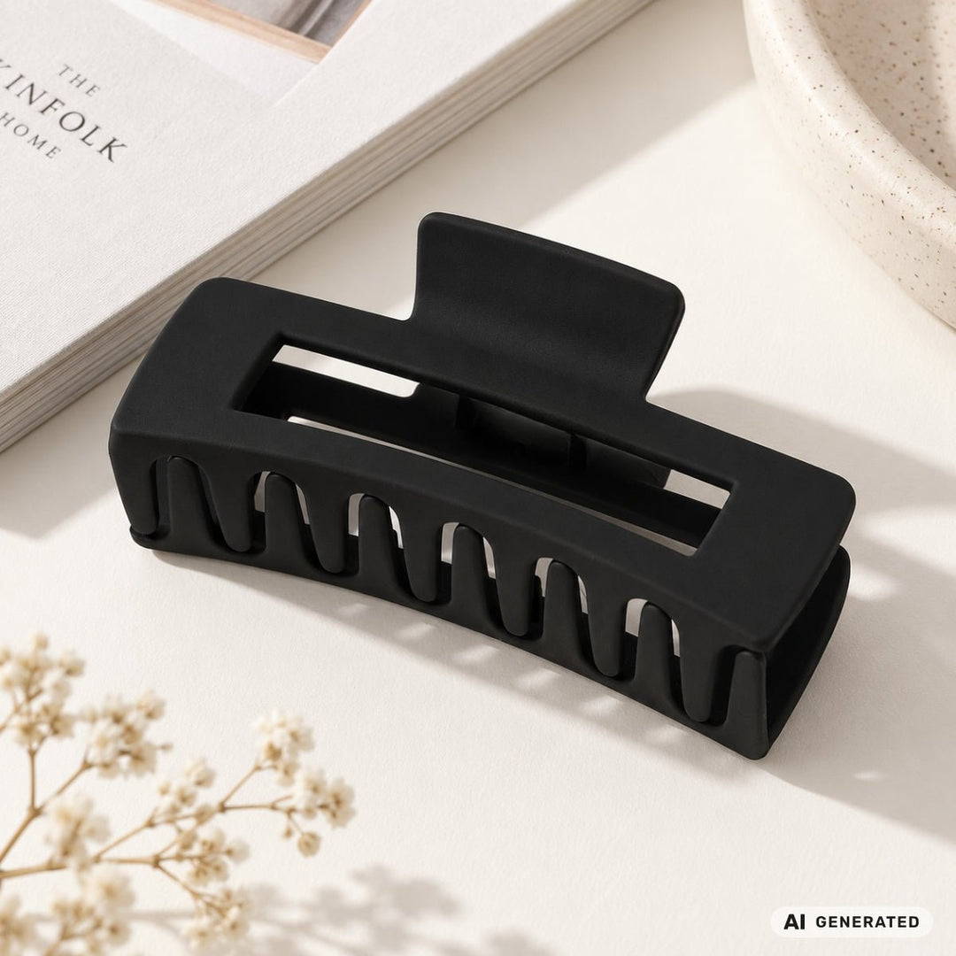 SOHO Kalia Hair Claw 10 x 5 cm - Black – image 5