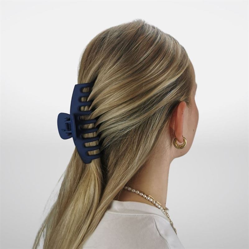 SOHO Kana Hair Claw - Navy Blue - Hair Accessories