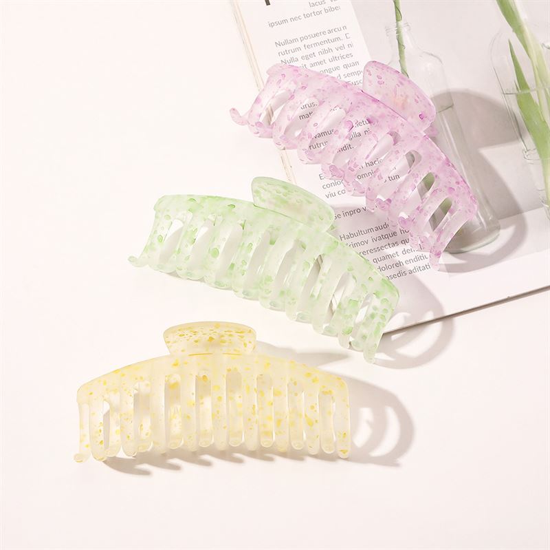SOHO Kana Splash Hair Claw - Green - Hair Accessories