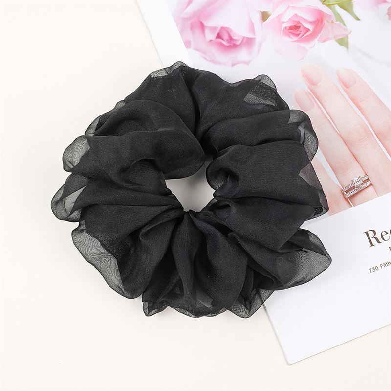 SOHO Keeya Scrunchie - Black - Hair Accessories