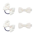 SOHO Kirby Bow Hårband och hårspännen – Pearl – Håraccessoarer | Fashiongirl