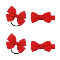 SOHO Kirby Bow Hårband och hårspännen – Rött – Håraccessoarer | Fashiongirl