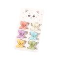 SOHO Lala Mini Hair Claws – Pastellfärgade fjärilar – Håraccessoarer
