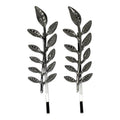SOHO Leaf hårklämma – silver – | Fashiongirl