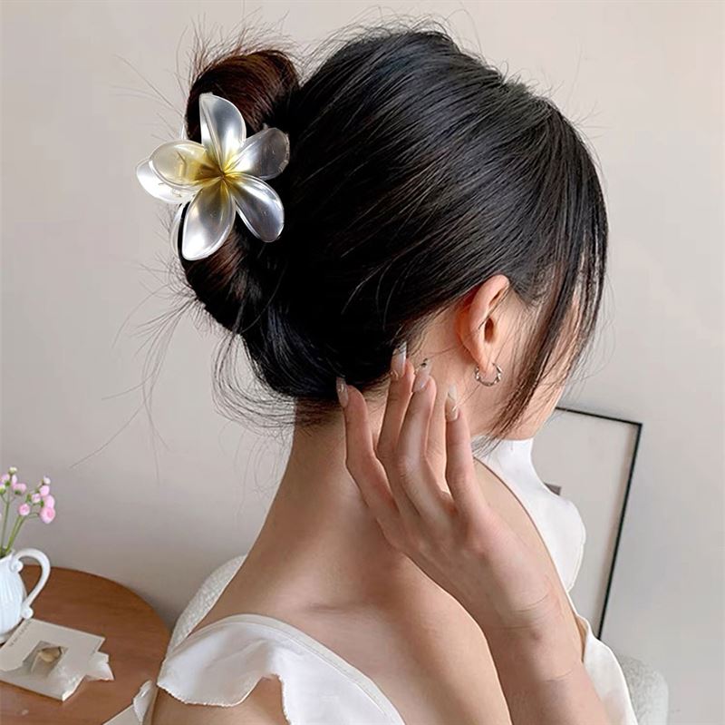 SOHO Leilani Hair Claw - Yellow - Hair Accessories