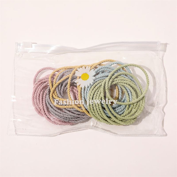 SOHO Liana Hair elastics - Pastel - Hair Accessories | Fashiongirl