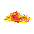 SOHO Liva Snag Free Hair elastics, 300 st – Neon – Håraccessoarer | Fashiongirl
