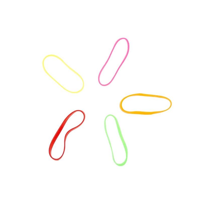 SOHO Liva Snag Free Hair elastics, 300 pcs - Neon - Hair Accessories | Fashiongirl