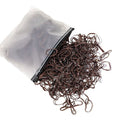 SOHO Liva Snag Free Hair elastics, 500 st – Brun – Håraccessoarer | Fashiongirl